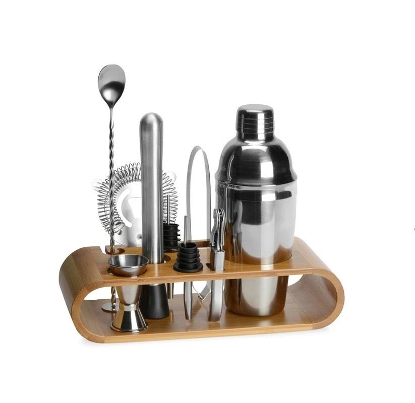 Подарочный набор для коктелей Bartender с индивидуальной гравировкой (8 штук в упаковке) — фото 2