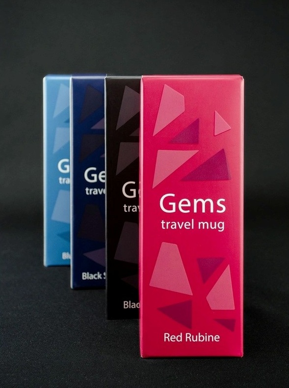 Термокружка Gems Black Sapphire 470мл с индивидуальной гравировкой (20 штук в упаковке) — фото 7