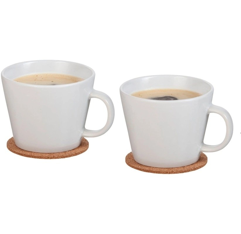 Подарочный набор для чая с одноцветной печатью на чашках (24 штук в упаковке) — фото 2